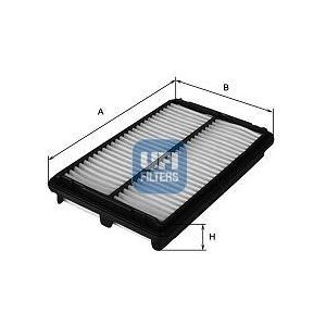 Ufi Air Filter Insert 30mm Height 189mm Length Fits Honda Civic 30.381.00 Ufi Air Filter Insert 30mm Height 189mm Length Fits Honda Civic 30.381.00