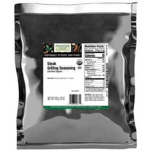 Organic Steak Grilling Seasoning 1 Lb By Frontier Coop Organic Steak Grilling Seasoning 1 Lb By Frontier Coop