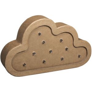 Rayher Papier Mâché Cloud Light, Fsc Recycled 100%, Kraft, 20x3x11.5cm Rayher Papier Mâché Cloud Light, Fsc Recycled 100%, Kraft, 20x3x11.5cm