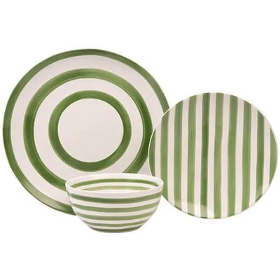 Mary Berry At Home 12 Piece Dinner Set Green Mary Berry At Home 12 Piece Dinner Set Green