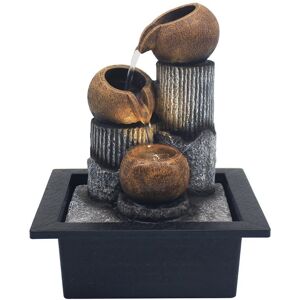 Lesser & Pavey Indoor Water Fountain Tranquility Zen Waterflow Feature Home Led Decor Polyresin Lesser & Pavey Indoor Water Fountain Tranquility Zen Waterflow Feature Home Led Decor Polyresin