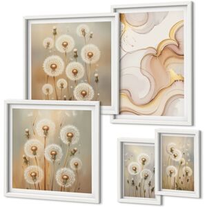 Coloray Framed Pictures Hallway Wall Decor Floral Motifs Of Delicate Nature White Frame Coloray Framed Pictures Hallway Wall Decor Floral Motifs Of Delicate Nature White Frame