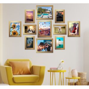 Tallon - 8x10 Gold Wood Photo Frame - Set of 12 Tallon - 8x10 Gold Wood Photo Frame - Set of 12