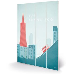 Henry Rivers (San Francisco) Official 40 X 59cm Wooden Wall Art Print Henry Rivers (San Francisco) Official 40 X 59cm Wooden Wall Art Print