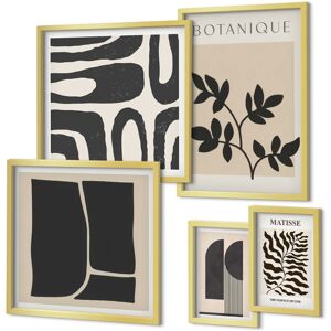 Coloray Framed Pictures Apartment Wall Decor Stylish Nature Abstract Graphics Gold Frame Coloray Framed Pictures Apartment Wall Decor Stylish Nature Abstract Graphics Gold Frame
