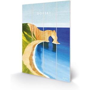 Henry Rivers - Dorset, Durdle Door - Official 40 X 59cm Wooden Wall Art Print Henry Rivers - Dorset, Durdle Door - Official 40 X 59cm Wooden Wall Art Print