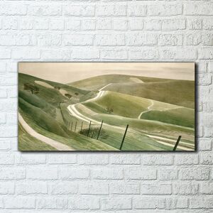 Coloray Canvas Print Wall Art Framed Chalk Paths Eric Ravilious Vintage Poster 100x50 Coloray Canvas Print Wall Art Framed Chalk Paths Eric Ravilious Vintage Poster 100x50