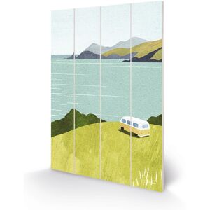 Henry Rivers - Van Life - Official 40 X 59cm Wooden Wall Art Print Henry Rivers - Van Life - Official 40 X 59cm Wooden Wall Art Print