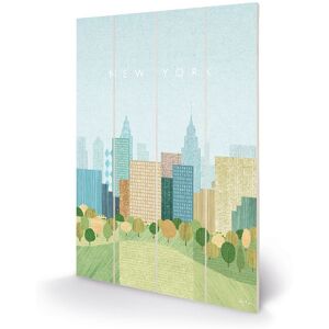 Henry Rivers (New York Ii) Official 40 X 59cm Wooden Wall Art Print Henry Rivers (New York Ii) Official 40 X 59cm Wooden Wall Art Print