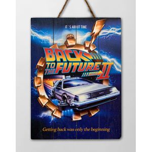 Back To The Future Wood Poster 2 30 X 40 Cm. Doctor Collector Back To The Future Wood Poster 2 30 X 40 Cm. Doctor Collector