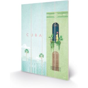 Henry Rivers (Cuba) Official 40 X 59cm Wooden Wall Art Print Henry Rivers (Cuba) Official 40 X 59cm Wooden Wall Art Print