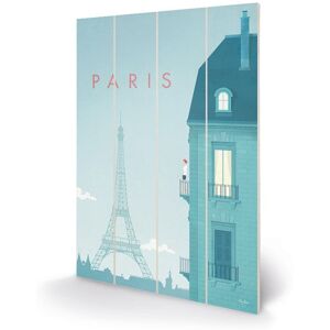Henry Rivers (Paris) Official 40 X 59cm Wooden Wall Art Print Henry Rivers (Paris) Official 40 X 59cm Wooden Wall Art Print