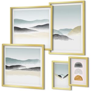 Coloray Modern Framed Wall Pictures Home Decor Abstract Nature Landscapes Gold Frame Coloray Modern Framed Wall Pictures Home Decor Abstract Nature Landscapes Gold Frame