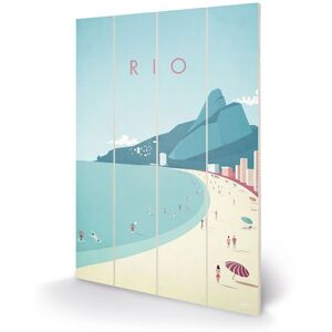 Henry Rivers (Rio) Official 40 X 59cm Wooden Wall Art Print Henry Rivers (Rio) Official 40 X 59cm Wooden Wall Art Print