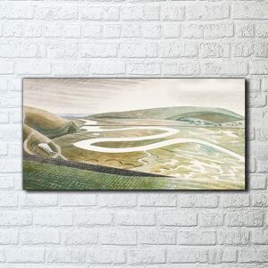 Coloray Canvas Print Photo Picture Framed Eric Ravilious Cuckmere Haven Vintage 100x50 Coloray Canvas Print Photo Picture Framed Eric Ravilious Cuckmere Haven Vintage 100x50