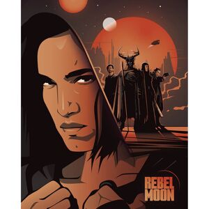 Pyramid Rebel Moon - Resistance Dawning Official 40 X 50cm Canvas Print Wall Art Pyramid Rebel Moon - Resistance Dawning Official 40 X 50cm Canvas Print Wall Art