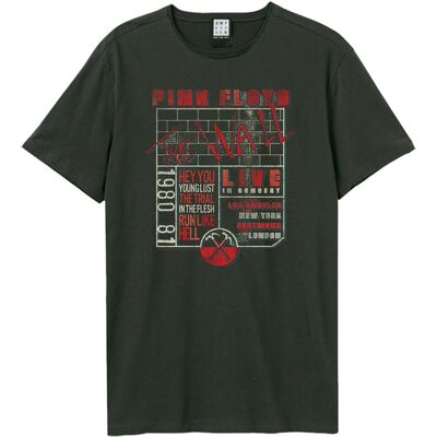 Amplified Unisex Adult The Wall Poster Pink Floyd T-Shirt3xl Charcoal Gd2162 Amplified Unisex Adult The Wall Poster Pink Floyd T-Shirt3xl Charcoal Gd2162