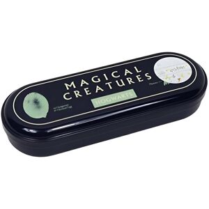 Harry Potter Metal Pencil Case With Removable Lid Magical Creatures Motif Harry Potter Metal Pencil Case With Removable Lid Magical Creatures Motif
