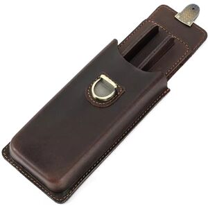 Sodial 3x(Handmade Genuine-Leather Fountain Pen Case Fountain Pencil Organizer8835 Sodial 3x(Handmade Genuine-Leather Fountain Pen Case Fountain Pencil Organizer8835