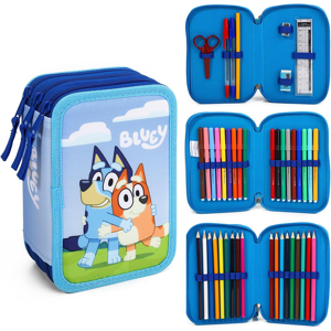 Branded 3 Tier Large Pencil Case Multi Compartment School Supplies Stationery Colouring Branded 3 Tier Large Pencil Case Multi Compartment School Supplies Stationery Colouring
