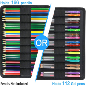 Youshares 166 Slots Colored Pencil Case - Pen Case Organizer With Multilayer For Youshares 166 Slots Colored Pencil Case - Pen Case Organizer With Multilayer For