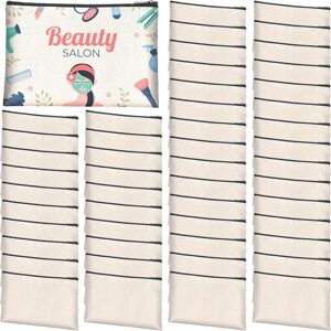 Sodial 50pcs Sublimation Blank Canvas Makeup Bags, Bulk Blank Diy Heat Transfer 6411 Sodial 50pcs Sublimation Blank Canvas Makeup Bags, Bulk Blank Diy Heat Transfer 6411