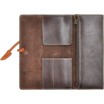 Zlyc Handmade Leather Pencil Case Soft Roll Bag Stationery Gift For Student Zlyc Handmade Leather Pencil Case Soft Roll Bag Stationery Gift For Student