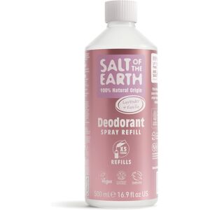 Salt Of The Earth - Natural Deodorant Spray Refill - Lavender & Vanilla 500ml Salt Of The Earth - Natural Deodorant Spray Refill - Lavender & Vanilla 500ml