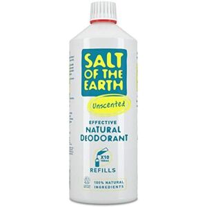 Salt Of The Earth Natural Deodorant Spray Refill ,Unscented, Fragrance Free - V Salt Of The Earth Natural Deodorant Spray Refill ,Unscented, Fragrance Free - V