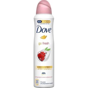 6 X Dove Women Deodorant Spray Go Fresh - Pomegranate And Lemon Verbena - 250 M 6 X Dove Women Deodorant Spray Go Fresh - Pomegranate And Lemon Verbena - 250 M