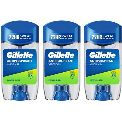 Gillette Power Rush Antiperspirant - Long-lasting 48h protection Gillette Power Rush Antiperspirant - Long-lasting 48h protection