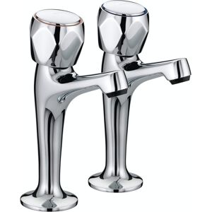 Bristan Vac Hnk C Mt Value Club High Neck Kitchen Sink Pillar Taps, Chrome Bristan Vac Hnk C Mt Value Club High Neck Kitchen Sink Pillar Taps, Chrome