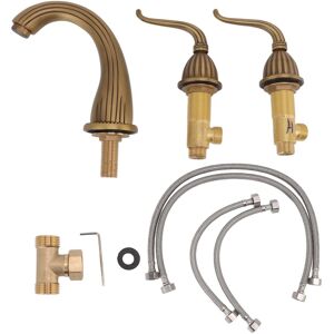 Antique Brass Kitchen Faucet Retro Style Water Mixer For Bathroom Basin Antique Brass Kitchen Faucet Retro Style Water Mixer For Bathroom Basin