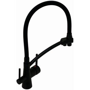 Mixer Tap 3-Way Filter Geneva Kitchen Faucet Spout Pull Out Black Enki Kt093 Mixer Tap 3-Way Filter Geneva Kitchen Faucet Spout Pull Out Black Enki Kt093