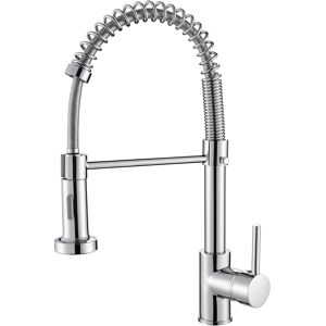 Cobbe Kitchen Sink Mixer Tap, Spring Faucet With Pull Down Sprayer, 2 Spray Mod Cobbe Kitchen Sink Mixer Tap, Spring Faucet With Pull Down Sprayer, 2 Spray Mod