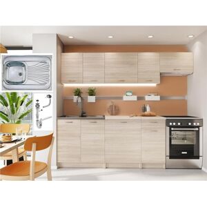 Impact Furniture Kitchen Cabinets Set Complete Base Wall 7 Units Worktop Steel Sink Budget Nela Impact Furniture Kitchen Cabinets Set Complete Base Wall 7 Units Worktop Steel Sink Budget Nela