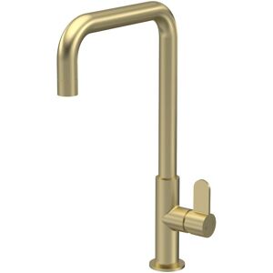 Nuie Kosi Mono Kitchen Sink Mixer Tap - Brushed Brass - Kitchen Sink Mixer Tap Nuie Kosi Mono Kitchen Sink Mixer Tap - Brushed Brass - Kitchen Sink Mixer Tap
