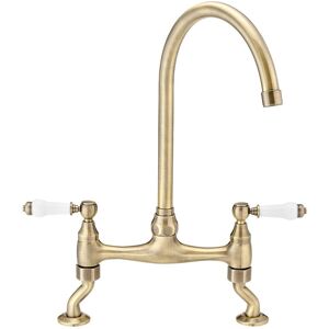 Kitchen Sink Mixer Tap Astbury Deck Mounted Antique Brass Enki Kt104 Kitchen Sink Mixer Tap Astbury Deck Mounted Antique Brass Enki Kt104