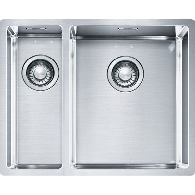 Franke Box Bxx 160 Undermount 1.5 Bowl Stainless Steel Kitchen Sink Lh Franke Box Bxx 160 Undermount 1.5 Bowl Stainless Steel Kitchen Sink Lh