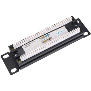 Sodial 4x(Cat6 8 Ports Patch Panel Rack 6.89 Inch 1u Rack Mount With Rj45 Socket9077 Sodial 4x(Cat6 8 Ports Patch Panel Rack 6.89 Inch 1u Rack Mount With Rj45 Socket9077