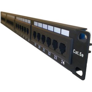 Kenable Cat5e Cat 5e Rj45 Patch Panel Rack Mountable 24 Port Kenable Cat5e Cat 5e Rj45 Patch Panel Rack Mountable 24 Port