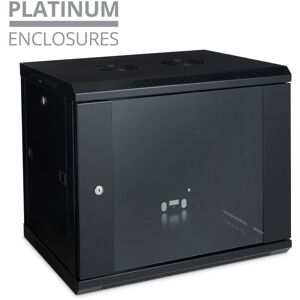 Platinum Enclosures 9u 450mm Deep Wall Mounted Data Cabinet 19 Inch Sever Rack Platinum Enclosures 9u 450mm Deep Wall Mounted Data Cabinet 19 Inch Sever Rack