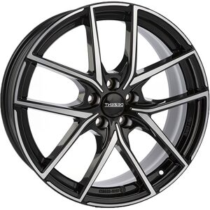 Alloy Wheel Dezent To Dark For Audi A3 Allstreet 7.5x17 5x112 Black/polishe Nl2 Alloy Wheel Dezent To Dark For Audi A3 Allstreet 7.5x17 5x112 Black/polishe Nl2