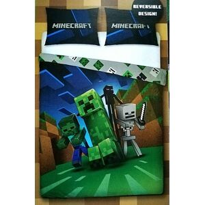 Minecraft Creepers Double Duvet Cover & Pillow Set Minecraft Creepers Double Duvet Cover & Pillow Set