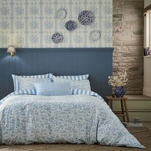 Burleigh Bedeck Arden Light Blue Duvet Cover Set - Double Burleigh Bedeck Arden Light Blue Duvet Cover Set - Double