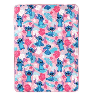 Lilo & Stitch Plush Fleece Blanket150cm X 100cm Pink/blue/red Tc590 Lilo & Stitch Plush Fleece Blanket150cm X 100cm Pink/blue/red Tc590