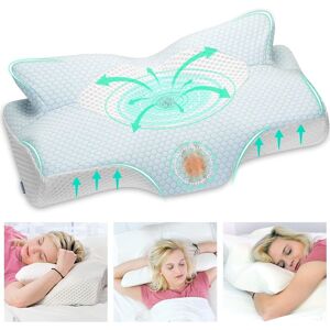 Does Not Apply Elviros Cervical Contour Memory Foam Pillow For Neck Pain Orthopedic Neck Pillow Does Not Apply Elviros Cervical Contour Memory Foam Pillow For Neck Pain Orthopedic Neck Pillow