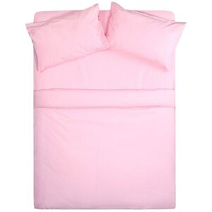 Comfortnights Flame Retardant Single Bed Set,Duvet Cover Fitted Sheet And Pillowcase Pair Pink Comfortnights Flame Retardant Single Bed Set,Duvet Cover Fitted Sheet And Pillowcase Pair Pink