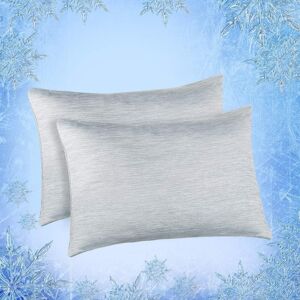 elegear Elegear Cooling Pillow Cases 50x75cm, 2 Pack Summer Pillowcases For Hot Sleepin elegear Elegear Cooling Pillow Cases 50x75cm, 2 Pack Summer Pillowcases For Hot Sleepin