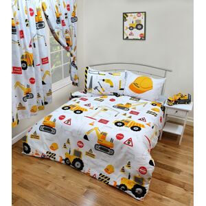 Kidz Kollectionz Super King Duvet Cover Set Construction Jcb Diggers Tool Hammer Screw Reversible Kidz Kollectionz Super King Duvet Cover Set Construction Jcb Diggers Tool Hammer Screw Reversible